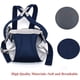 thumbnail image 2 of Correa portabebés (roja), ergonómica, transpirable, tres en uno, ajustable por delante y por detrás para recién nacidos, adecuada para recién nacidos y niños pequeños. Correa portabebés, 2 of 5