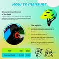 thumbnail image 4 of Kids Bike Helmet with LED Display,Remote Control,64 Patterns for Ages 3-14,Multi-Sport for Cycling and Scooters, 4 of 10