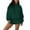 Green, variant on Ltctricy Women's 2 Piece Outfits Long Sleeve Pullover Hooded Sweatshirts and Sweat Shorts Soft Casual Sweatsuits with Pockets(Yellow,X-Large)