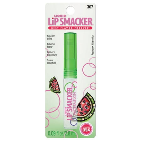 Lip Smacker Liquid Lip Gloss, 307 Watermelon, 0.09 fl oz