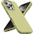 thumbnail image 1 of KOMI Designed for iPhone 16 Pro Max Case,Shockproof Liquid Silicone Protective Phone Case with Soft Anti-Scratch Microfiber Lining Ultra Slim Drop Protection Phone Cover 6.9 inch Cream Yellow, 1 of 5