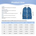 thumbnail image 5 of Cauagu Tennis Rackets 1 Print Sun Protection Jacket for Teen,Full-Zipper Long Sleeve Sun Shirts with Pockets UV Hoodie Shirts Outdoor Athletic Jacket-XX-Large, 5 of 7