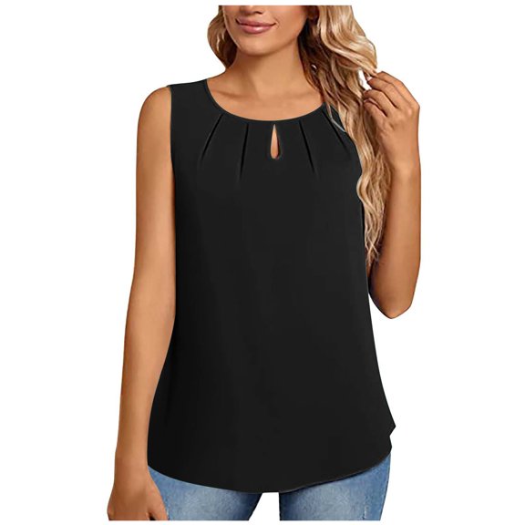 WXLWZYWL 3/4 Sleeve Tops for Women Black Shirts for Women Womens Dresses Blouses for Women Business Casual dressy blouses for women Womens Racerback Tank Tops