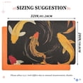 thumbnail image 6 of Yayeee Doormat for Indoor Entrance 32" x 20" Non Slippery Floor Rug, Black Fish Pattern, 6 of 8