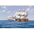 thumbnail image 2 of Art.com Duke and Duchess Stretched Canvas Print Wall Art by Montague Dawson, 24" x 16", 2 of 4