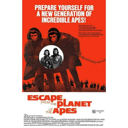 Escape From The Planet of The Apes - movie POSTER (Style C) (27