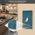 thumbnail image 5 of Yayeee Blank Wall Plate Cover 1-Gang 4.5"x2.7" Home Unused Decorative Outlet, Star Map, 5 of 7