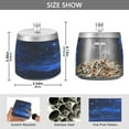 thumbnail image 3 of Outdoor Ashtray with Lid for Cigarette Stainless Steel Smokeless Ash Tray for Patio Home Table Decor Bright Star in Sky, 3 of 7