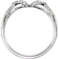 thumbnail image 2 of FB Jewels 14k White Gold .08 CTW Diamond Wedding Ring Band Size 7.5, 2 of 2