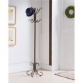 thumbnail image 1 of KB CR4111 67.5 x 17 x 17 in. 8 Hook Metal Coat & Hat Rack - Copper, 1 of 1