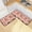 Cartoon Bear and Strawberry, variant on Dailycode 2 Pcs Kitchen Rug Set Non Slip Absorbent Soft Floor Mats for Kitchen Bathroom Cherry and Rainbow 19.7"x27.6"+19.7"x47.2"