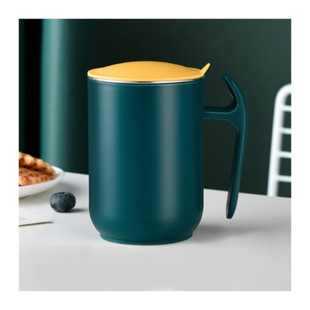 

Latte Mug 550ml Cup Capacity 304 Stainless Steel Mug With Lid Coffee Milk Cup Removable Washable Tea Coffee Mug Gift For Any Kitchen