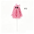 thumbnail image 2 of Aurorax Pink Halloween Decorations for Home,12 Pack Halloween Pink Ghost Stems,Cute Glitter Ghost Picks for Bouquet Wreath Table Centerpiece 12, 2 of 7