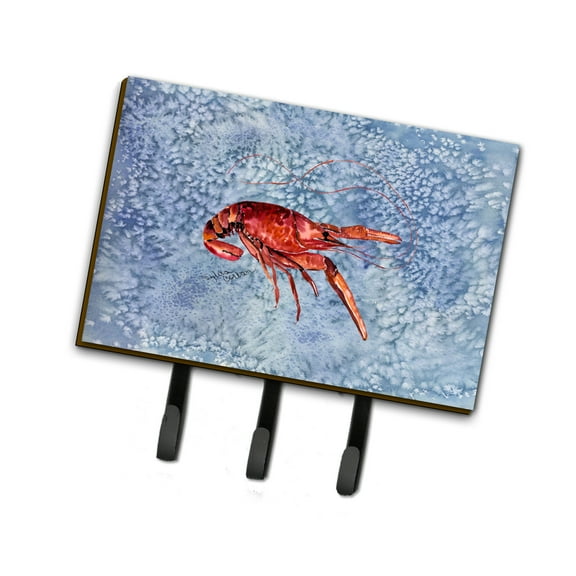 Carolines Treasures 8231TH68 Crawfish Leash or Key Holder Triple Hook multicolor