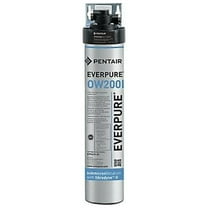 Everpure Water Filter System, 0.5 gpm, 0.5 Micron, 19 in H EV927570-75