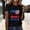 Black, variant on MAIHAN 250 Years America Shirt Women American Flag Print 4th Of July Crew Neck T-Shirts Shirt Summer Baggy Tops Patriotic Freedom Semiquincentennial Shirt for 250th Year