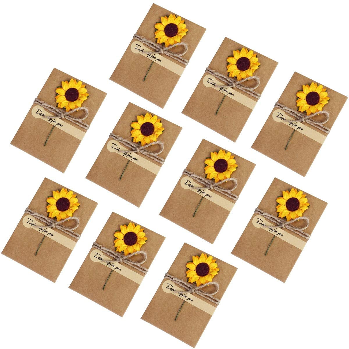 Sunflower Handmade the paper