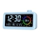 thumbnail image 2 of pstuiky Reloj electrónico digital con pantalla LCD a color alarma visual temporizador cuenta regresiva con conmutación de 12/24 horas., 2 of 6