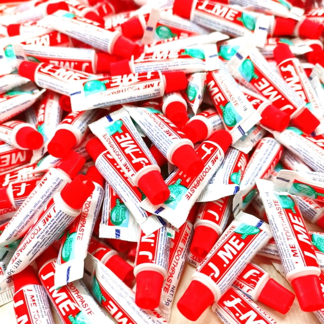 100 Unidades, Pasta Dental de 3g para Cuidado Personal, Ideal para Viajes, Hoteles, Restaurantes, Salidas, Hospitales y Escuelas