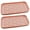 Apricot pink, variant on MOMOJIA MultiPurpose Silicone Drain Board For Kitchen Bathroom Storage Waterproof