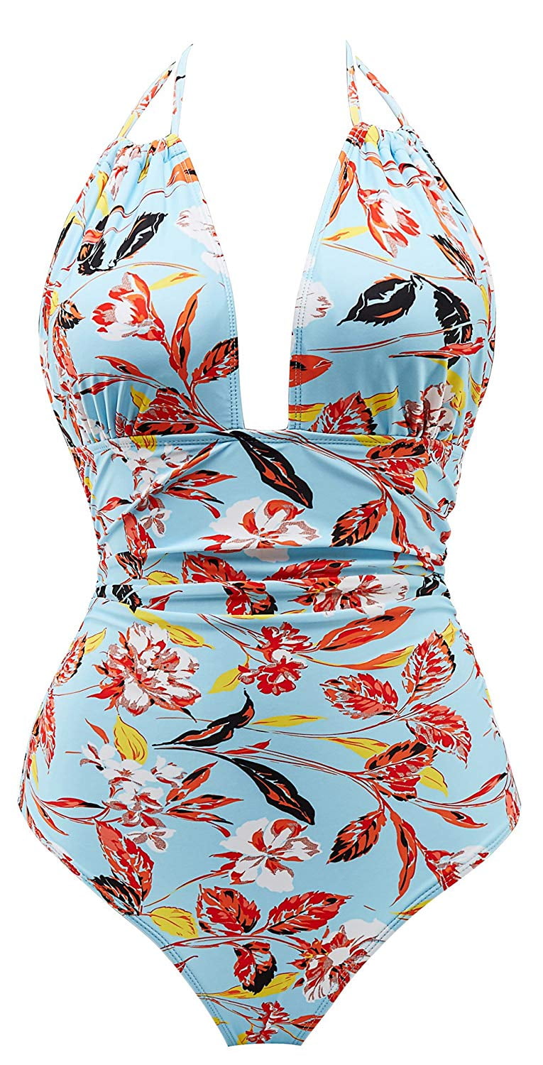 plus size control swimwear