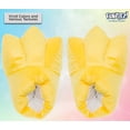 thumbnail image 3 of Silver Lilly Duck Feet Slippers - Plush Animal Slippers Novelty House Shoe (Yellow, Medium), 3 of 6