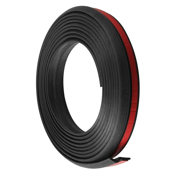 Soimiss 1Set Z Shape Soundproof Sealing Strip for Cars Rubber Protect from Scratch