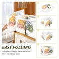 thumbnail image 4 of Foldable Fabric Storage Bin With Handle Collapsible Basket Box Storage With Lid Organizer A Beautiful Artwork, 4 of 7