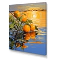 thumbnail image 2 of Designart "Tangerine Twilight In Sunset Sienna IV" Fruits Canvas Prints, 2 of 7