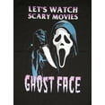 thumbnail image 2 of Ghost Face Killer Watch Scary Movies Men's Black T-shirt-4XL, 2 of 4