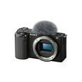 thumbnail image 2 of Sony ZV-E10 Mirrorless Camera (Black, Body Only) + 32GB Memory Card + Case + Filter Kit + SV Premium Accessory Bundle (International Version), 2 of 8