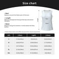thumbnail image 6 of Vsdgher Blue Checkboard Print Tank Top Sports Vest Bra for Women Sports ,Performance Stretchy Quick Dry Sports Workout Running Top Vest with Removable Pads, 6 of 8
