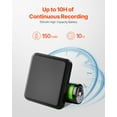 thumbnail image 4 of VEVOR Mini Spy Digital Voice Activated Recorder Magnet Recording Listening Device, 4 of 9