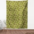 thumbnail image 3 of Ambesonne Deer Fabric by the Yard Upholstery, Forest Creatures Moose, 5 Yards, Green Tan Brown, 3 of 4