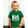 thumbnail image 4 of Tstars Boys' Big Brother T-Shirt - Elder Sibling Gift - Pregnancy Announcement - 3T, Green, 4 of 7