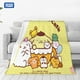 thumbnail image 2 of Sanrio-Manta de pompurin Kawaii para niños, cobertor para cama, sofá, aire acondicionado, ropa de cama, 2 of 4