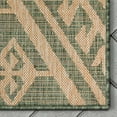 thumbnail image 5 of Well Woven Medusa Cascade Modern Tribal Green 2'7" x 9'10" Runner Indoor Outdoor Rug, 5 of 7