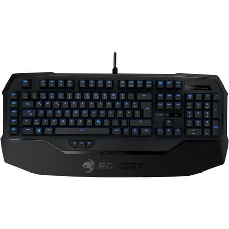 ROCCAT Ryos MK Pro Mechanical Gaming Keyboard with Per-Key Illumination, ROC-12-851-BE, Blue Cherry MX Key