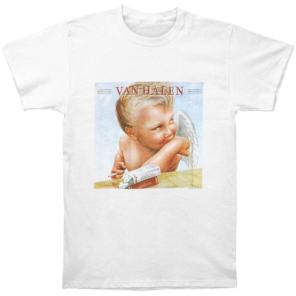 Van Halen Men's 1984 T-shirt White 