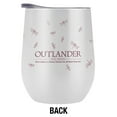 thumbnail image 2 of Outlander Official Dinna Fash Sassenach 12 OZ White Stemless Wine Tumbler, Stainless Steel Travel Cup|Lake Tumbler|Insulated with Leak Resistant Slide-Lock Lid, 2 of 7