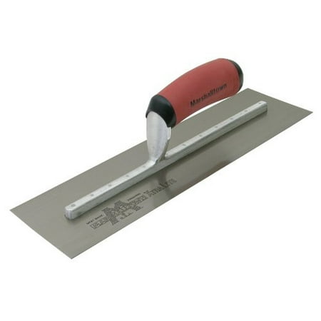13201 10-Inch by 4-Inch Finishing Trowel with Curved DuraSoft Handle - Marshalltown - MXS55D