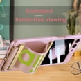 thumbnail image 5 of Case with Strap Compatible for Samsung Galaxy Z Flip 5 5g Case with Camera Screen Protector,Shockproof PU Leather Cover Flip Case for Samsung Galaxy Z Flip 5 Phone Case with Stand for Lady Pink, 5 of 14