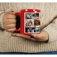 thumbnail image 2 of Printtoo PersonalizedPhotoCollage CoffeeMugOur Family Custom Picture Ceramic CupDishwasher & Microwave Safe- 11 Oz -Red, 2 of 6