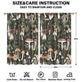 thumbnail image 2 of Mushroom Curtains-Blackout Curtains Bedroom Decor Living Room Darkening Grommet Window Drapes 2 Panels Set 52"x 84", 2 of 2