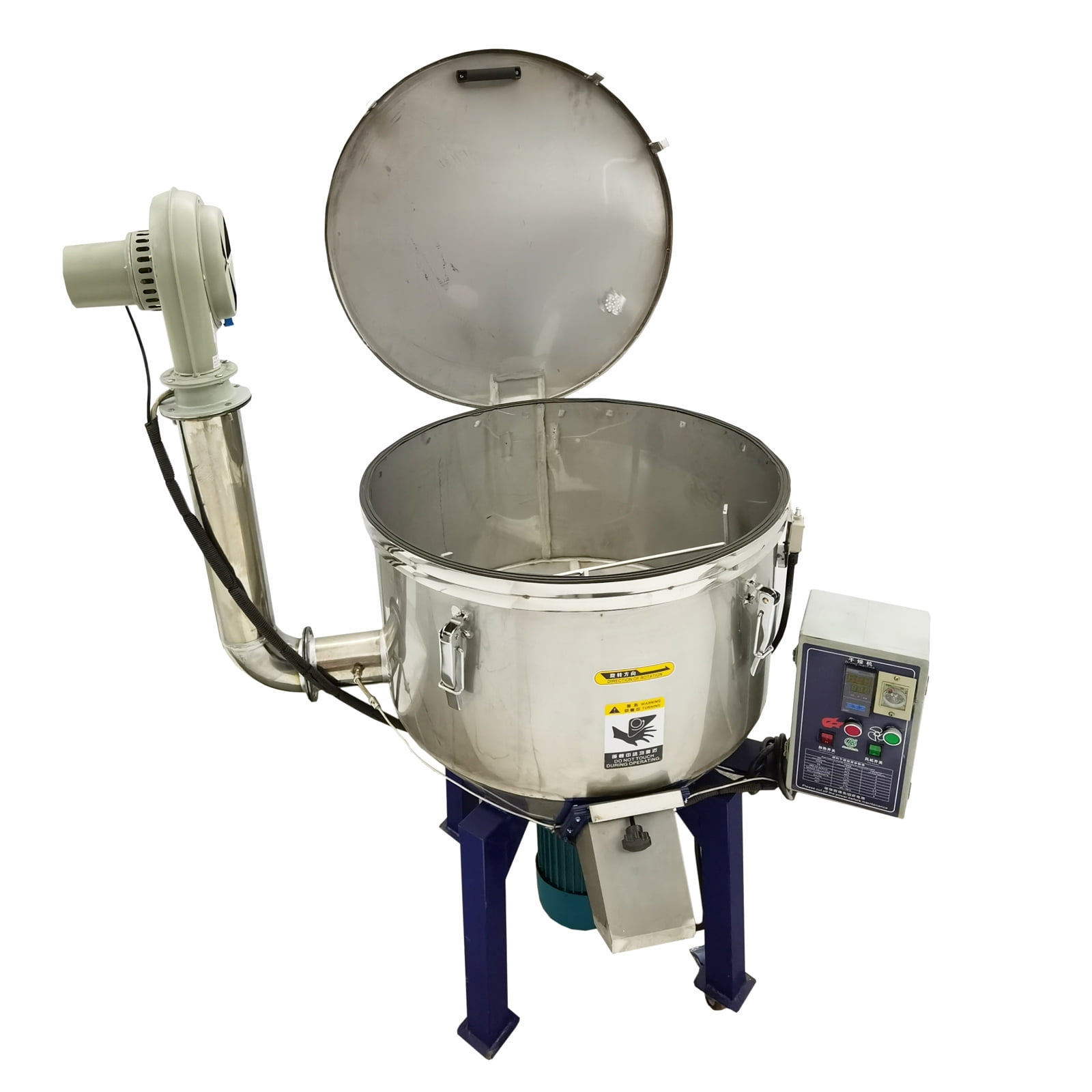 100kg Industrial Blender Mixer Vertical Color Mixer Powder Plastic Granule Mixing Machine 220V