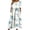 White, variant on Women's Floral Short Sleeve Dress Casual Crew Neck T-Shirt Dress with Pockets Summer Midi Dresses