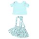 thumbnail image 1 of Ropa de muñeca con patrón exquisito, Tops y pantalones, accesorios elegantes para muñecas de 18 pulgadasQD18‑069, 1 of 9