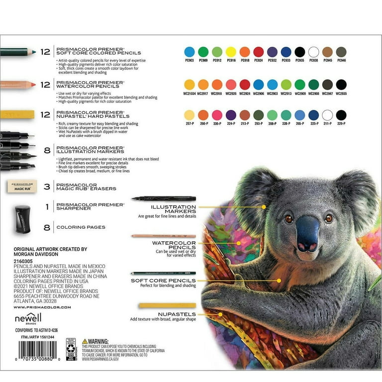 Prismacolor Mixed Gift Set, 56 Count 