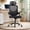 Black, variant on Buteny Ergonomic Mesh Office Chair, High-Back with Adjustable Headrest & Flip-Up Armrest, Comfortable Lumbar Support for Home, Work & Study