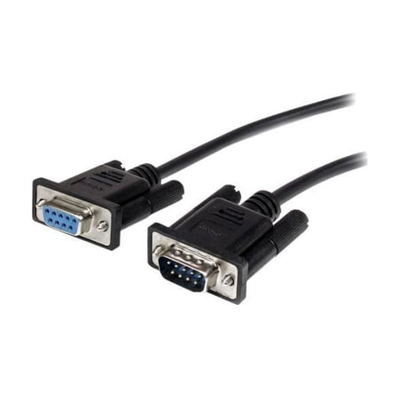 UPC: 0065030849005 | StarTech.com 2m Black Straight Through DB9 RS232 Serial Cable – M/F